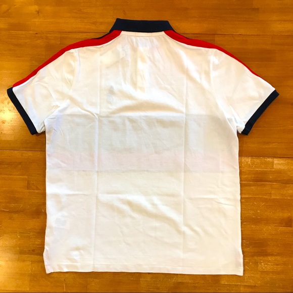 POLO RALPH LAUREN ColorBlock Large Logo Polo Shirt - Picture 4 of 6